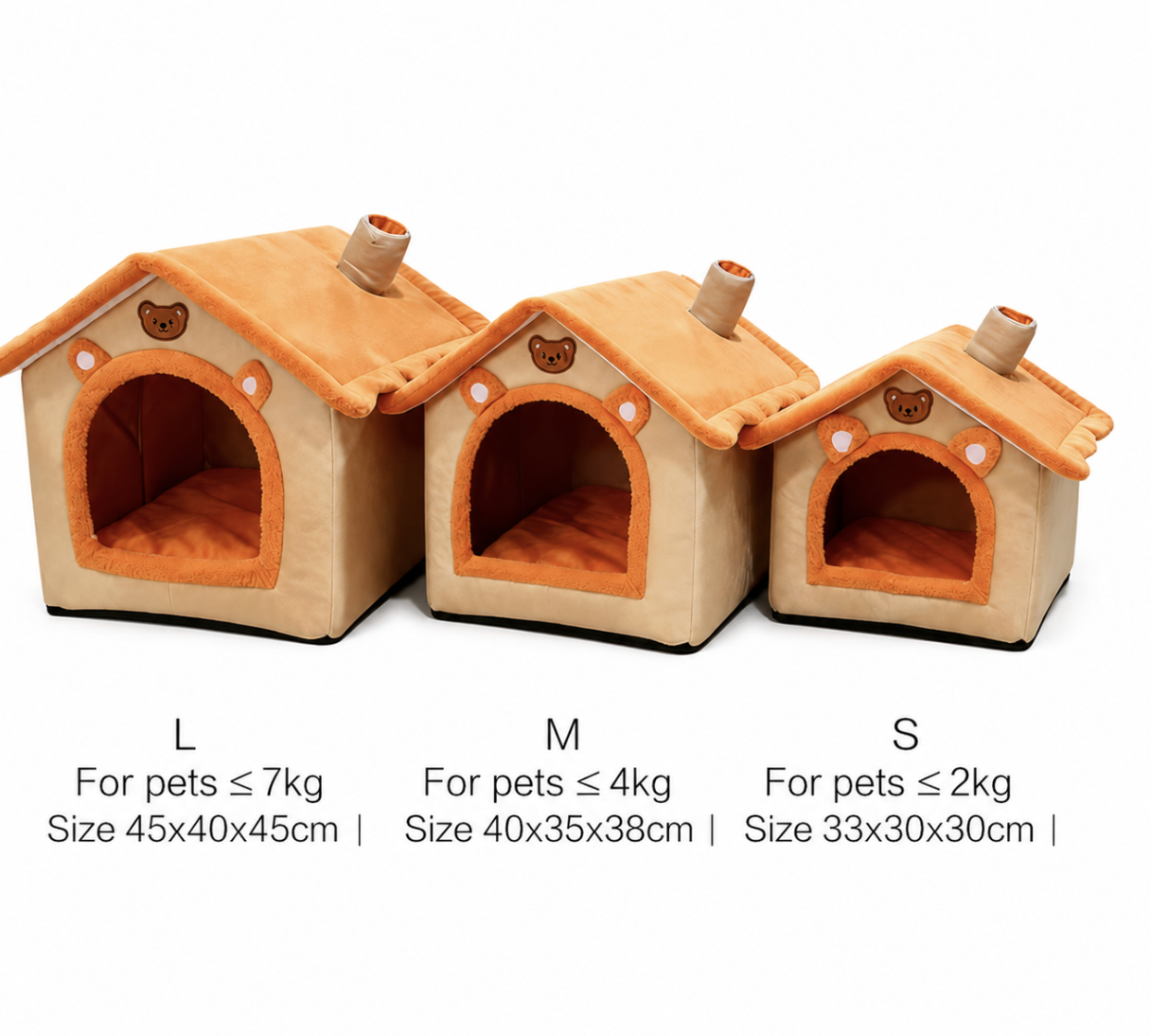 Warm Indoor Bed for Cats & Small Dogs