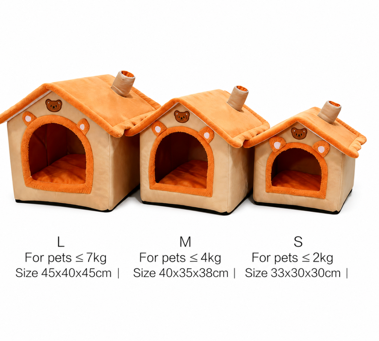Warm Indoor Bed for Cats & Small Dogs