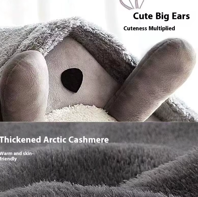 Warm indoor bed for cats & small dogs