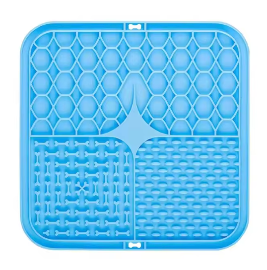 Silicone Slow Feeder & Lick Mat for Dogs & Cats