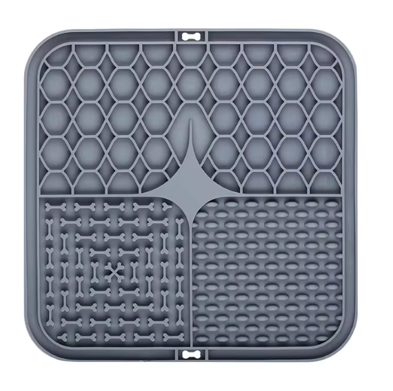 Silicone Slow Feeder & Lick Mat for Dogs & Cats